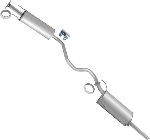 Resonator Pipe Muffler Kit Compatible with Nissan Sentra 1.8L 2013 2014 2015 2016 2017 2018 2019, Stainless Steel, Direct-Fit Replacement in Saudi Arabia