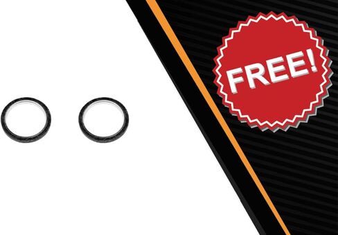 Exhaust Pair of Mufflers Compatible for 2009-2014 2016-2019 Nissan Maxima 3.5L | Stainless Steel | Northeastern Exhaust | Free Gaskets Included | Automotive Replacement Part in Kuwait