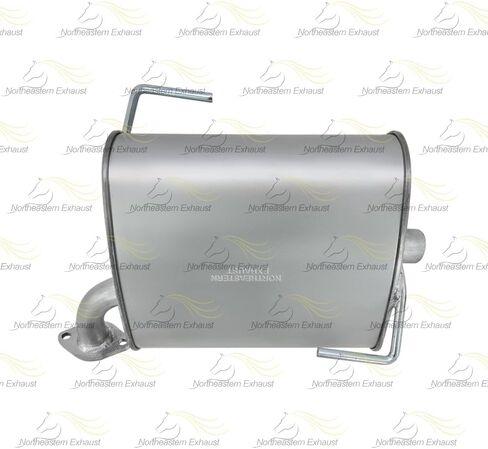 Exhaust Passenger Side Muffler Compatible for 2009-2013 Subaru Forester 2.5L | Direct-Fit | Northeastern Exhaust | Free Gasket and Hangers Included | Automotive Replacement Part in Kuwait
