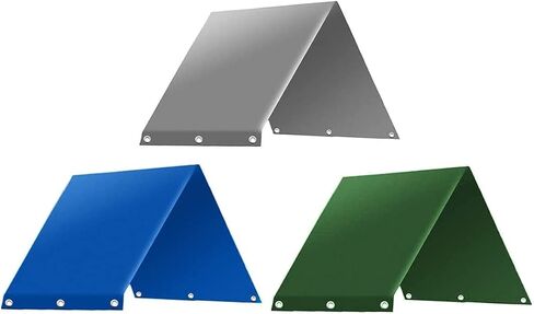 Playground Replacement Canopy, 58.5" x 182.5" Outdoor Swingset Shade Kids Playground Roof Canopy Waterproof Cover Snow Proof Tent Replacement Tarp Sunshade (Blue) in Saudi Arabia