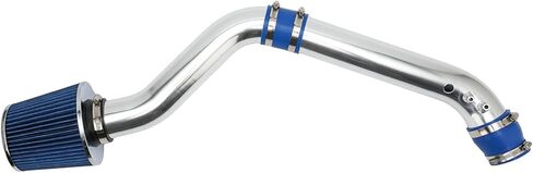 Torchbeam Cold Air Intake Filters System Kits Fit for Civic 1999-2000, Aluminum Filter System Replacement Blue in Kuwait