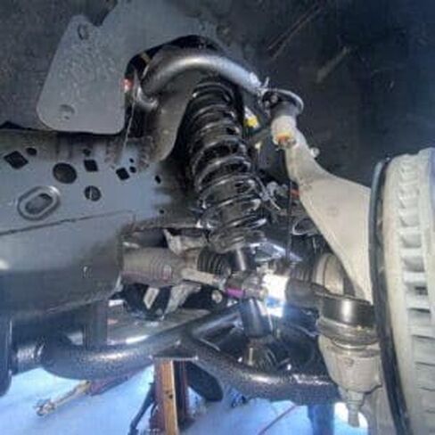 3/5 Drop Lowering Kit Compatible with 2021-2024 Ford F-150 4WD Extended & Crew Cab | 3" Front 5" Rear Suspension Kit in Kuwait