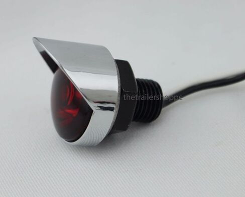 إطار دائري أحمر فاتح 1 بوصة 3 كروم مع قناع 36898 in Kuwait