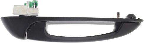 Exterior Rear Door Handle Compatible with DODGE FULL SIZE P/U 2002-2009 / DAKOTA 2005-2011 RH Smooth Black in Kuwait