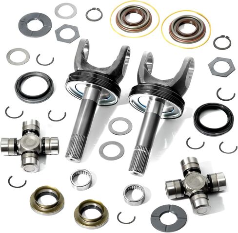 32PCS Front Axle Shaft Seal and Bearing Kit Compatible with Ford F-250 / F-350 Super Duty 1999-2002, Replacement for SPL55-3X 550759 50491 50381 in Saudi Arabia
