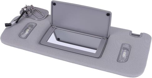 Driver Side Sun Visor for Escalade/Silverado/Suburban/Tahoe/Sierra/Yukon 2015-2019 – Anti-Glare, Lighted Mirror, Direct Replacement (OE: 23459655, 22870346) in Kuwait