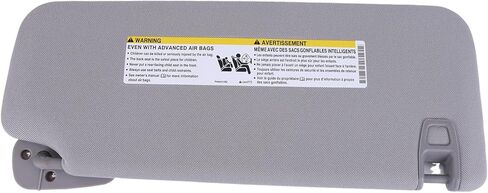Driver Side Sun Visor for Escalade/Silverado/Suburban/Tahoe/Sierra/Yukon 2015-2019 – Anti-Glare, Lighted Mirror, Direct Replacement (OE: 23459655, 22870346) in Kuwait