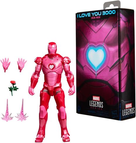 Marvel Legends Series I Love You 3000 Iron Man, 6-Inch Collectible Action Figure Gift in Kuwait