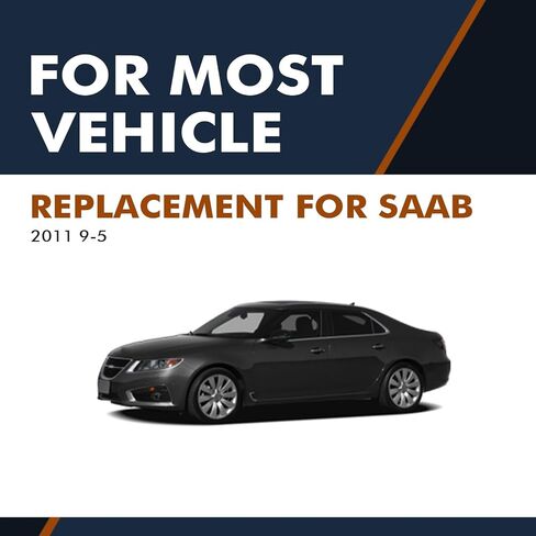 زوج تلقائي PM من 2 وصلات شريط Sway الخلفية اليسرى واليمنى المتوافقة مع 2011 Saab 9-5 FWD، رابط شريط التثبيت in Kuwait
