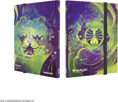 Gamegenic Magic: The Gathering Secrets of Strixhaven Casual Album 18-Pocket - Holds 360 Double-Sleeved Cards, Side-Loading Pages in Kuwait