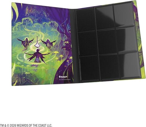 Gamegenic Magic: The Gathering Secrets of Strixhaven Casual Album 18-Pocket - Holds 360 Double-Sleeved Cards, Side-Loading Pages in Kuwait