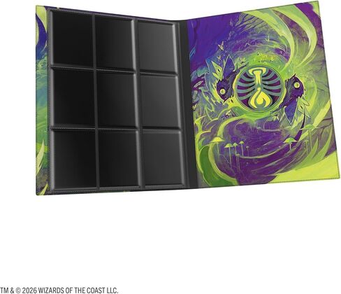 Gamegenic Magic: The Gathering Secrets of Strixhaven Casual Album 18-Pocket - Holds 360 Double-Sleeved Cards, Side-Loading Pages in Kuwait
