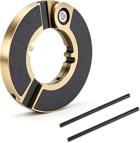 SCB200 2" 2-Piece Hinged Clutch Brake Thickness 0.38" Fit for Fuller 85541 Volvo G2015830 Heavy-Duty Truck Clutch Brake Inside Diameter 2" Steel Construction,Replace 85541/BCH200H/G2015830 in Saudi Arabia