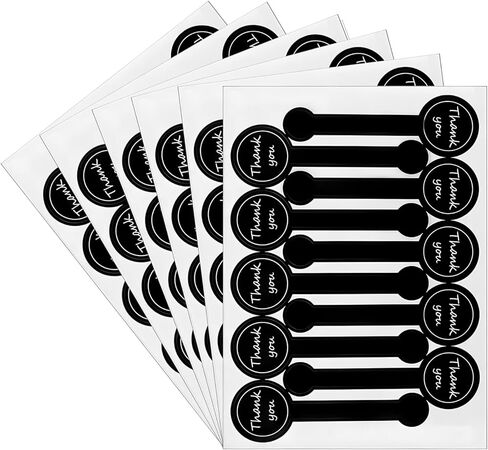 Septe 300pcs Handmade Food Long Baking Label Stickers for Baked Goods Packaging (StyleC) in Saudi Arabia