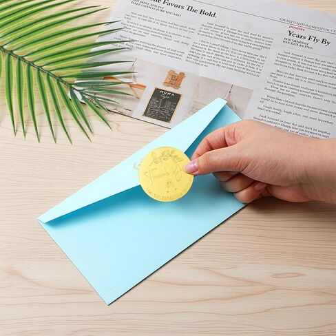 120 PCS Thank You for Celebrating with Us Sticker, Gold Foil Embossed Wedding Stickers Round Favor Tags 1.97 Inch Seal Labels for Gift Packaging Party Decor in Saudi Arabia