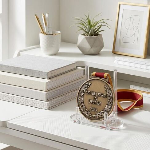 Card Display Stand, 10 Pack Acrylic Trading Card Display Stands, Cards Stands for Challenge Coin Graded Sports Trading PSA Baseball Cards (3.8 Inch Tall) in Saudi Arabia