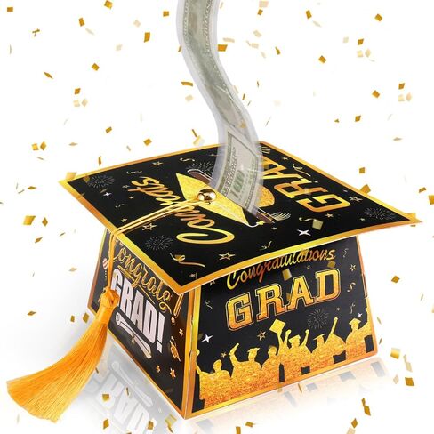 CHUN-YAN 2026 Graduation Money Box for Cash Gifts - Graduation Gift Box 2026 for High School College - Grad Money Holder with Pull Out Tassel for Grad Party Decorations Supplies in Saudi Arabia