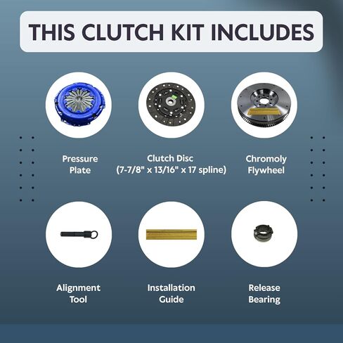 EFT Stage 1 Clutch Kit with Forged Flywheel for 2004-2008 Mini Cooper 1.6 SOHC Engine 5-Speed - High Performance - Precise Fit - Enhanced Durability - Reliable Engagement - 12 Month Warranty in Kuwait