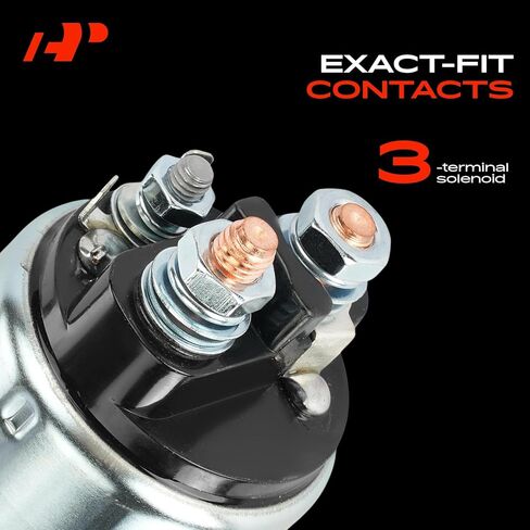 A-Premium Starter Solenoid Compatible with Mercedes-Benz & Porsche Models - C220 1994-1995, 300SE 1993, 911 1999-2001/2004-2008, Boxster 1999-2008, Cayman 2006-2008, 944, 968, Carrera GT - 12V in Kuwait