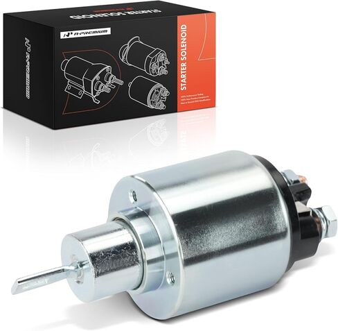 A-Premium Starter Solenoid Compatible with Mercedes-Benz & Porsche Models - C220 1994-1995, 300SE 1993, 911 1999-2001/2004-2008, Boxster 1999-2008, Cayman 2006-2008, 944, 968, Carrera GT - 12V in Kuwait