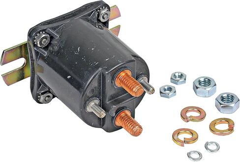 Total Power Parts PRL-15-480 24V 100 Amp Solenoid Compatible With/Replacement for Prestolite 15-480, SBC4401E Material Plastic, No Of Terminals 4 in Kuwait