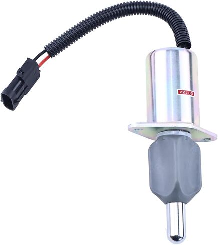 12V Fuel Shut Off Solenoid Compatible with Cummins Engine 6CT 8.3L, 6CTA 8.3L Fits Case International Tractor 7110 Replaces 3918600 3921978 J921978 in Kuwait