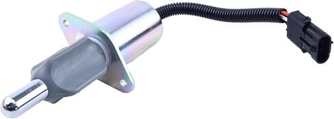 12V Fuel Shut Off Solenoid Compatible with Cummins Engine 6CT 8.3L, 6CTA 8.3L Fits Case International Tractor 7110 Replaces 3918600 3921978 J921978 in Kuwait