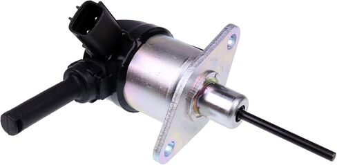 12V إيقاف إيقاف الملف اللولبي 1A021-60010 1A021-60015 متوافق مع كوبوتا L2800 L3130 L3200 L3240 L3400 L3430 المحرك V2003 V2203 V2403 D1503 D1703 D1803 Bobcat S150 S160 S175 S185 T190 AL275 in Kuwait