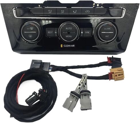 Upgrade Manual To Automatic Climatronic Air Condition AC Control Switch Panel Compatible For Volkswagen VW MQB Platform Passat B8 in Saudi Arabia