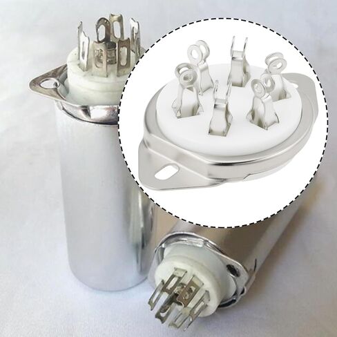 4 قطعة 6Pin السيراميك فراغ أنبوب مآخذ GZC6-21 لوحة التعليب لأنبوب 2A5 ، 6C6 ، 6D6 ، 41 ، 42 ، 77 ، 78 ، RK-49 in Kuwait
