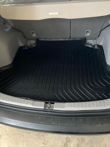 بطانة الحمولة - سجادة صندوق السيارة لسيارة Honda CR-V 2012-2016 - سجادات صندوق السيارة المقاومة للطقس للسيارات ذات الشفة المرتفعة - حصيرة مطاطية لصندوق السيارة غير قابلة للانزلاق - سهلة التركيب - تصميم مقطوع مسبقًا بالليزر in Kuwait