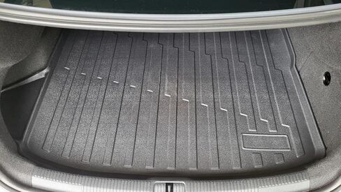 Cargo Liner - Trunk Mat for Audi A3 A3 Quattro 2015-2020 – Weather-Resistant Trunk Mats for Cars with Raised Lip – Non-Slip Car Trunk Mat Rubber – Laser Pre-Cut Design in Kuwait