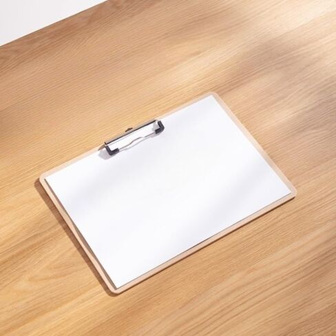 2 Pieces Landscape Clipboard with Clip,Large Wooden Drawing Clipboard,Watercolor Boards,Work clipboard for Painting,Sketching,Engineering Drawings,Dooding,Note Taking Office Supplie (Brown, 11x17") in Saudi Arabia