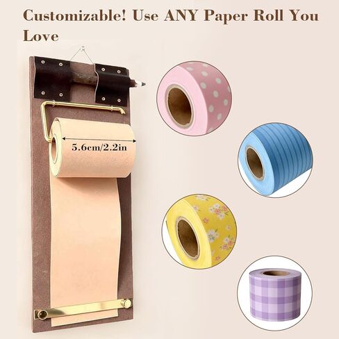 Vintage Clipboard Hanging Memo Board - DIY Paper Note Holder with Cutter for Cafe Menu Home Decor School to-Do Lists Message Board - Includes Realistic Wood-Look Pen (Board + Pen Set) in Saudi Arabia