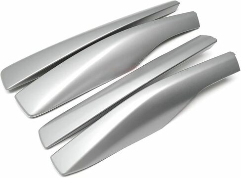 4pcs Silver Roof Rack Luggage Guard Rack Rails End Cap Protection Cover Trim Compatible for Lexus RX RX350 RX450 2010-2015 Car Accessories in Saudi Arabia