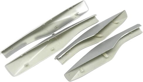 4pcs Silver Roof Rack Luggage Guard Rack Rails End Cap Protection Cover Trim Compatible for Lexus RX RX350 RX450 2010-2015 Car Accessories in Saudi Arabia
