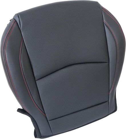 غطاء مقعد جلدي مثقوب من الجانب السفلي للسائق من GXARTS باللون الأسود متوافق مع Mazda 3 2014 2015 2016 in Kuwait