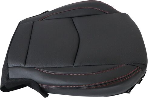غطاء مقعد جلدي مثقوب من الجانب السفلي للسائق من GXARTS باللون الأسود متوافق مع Mazda 3 2014 2015 2016 in Kuwait