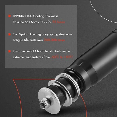 A-Premium Front Shock متوافق مع شيفروليه سوبربان 3500 HD 2016-2017 وHummer H2 2003-2007 - 2x بديل تعليق ممتص الصدمات in Kuwait