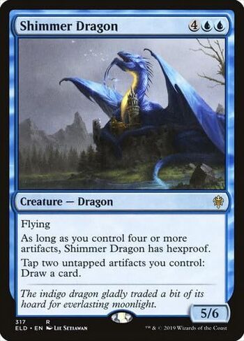 Shimmer Dragon MTG in Kuwait