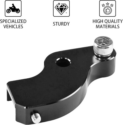 Motorcycle Neutral Gear Assist Easy Shift Bracket Compatible with 2018–2025 Harley Touring & Softail (M8) – CNC Aluminum Auxiliary Shift Lever Adapter Black in Saudi Arabia