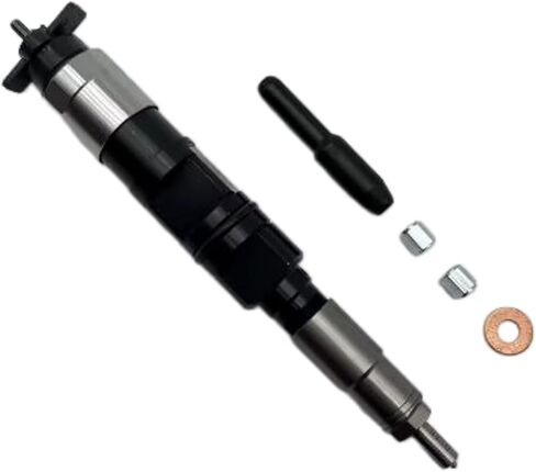 Fuel Injector 095000-6500 RE529117 Fits for John Deere 4045T 6068T Engine 210GLC 1070D 1110E 1210E 2154GLC 2156GLC 6230 6330 6630 6930 7330 in Kuwait