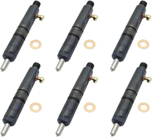 6pcs Fuel Injector Nozzle 0432291509 99469340 Fits for Case JX65 JX70 JX85 JX90 JX95 for New Holland TN60DA TN70DA TN75DA TN95NA LW110 LW13 Tractor in Kuwait