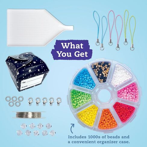 الخرز: اصنع 24 تعويذة مطرزة من Itty-Bitty (مجموعة Klutz Craft) in Kuwait