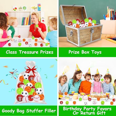 Fidget Spinner Balls kids Goodie Bag Stuffer Gift Christmas Stocking Stuffer Party Favors Birthday Supplies Classroom Treasure Box Carnival Prizes Bulk Treat Pinata Fillers Mini Toddler Boy Girl in Saudi Arabia