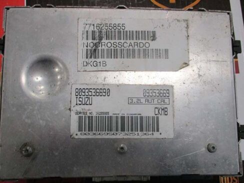 98-99 Passport Engine ECM Control Module 3.2L AT 16255855 09353669 8093536690 in Kuwait