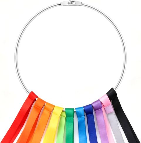 4 Pack 6 Inch Metal Rings Wrench Organizer Duty Easy Open & Close Metal Binder Rings for Tool Organization, DIY Crafts, Index Cards, Dream Catchers and Key Rings in Kuwait