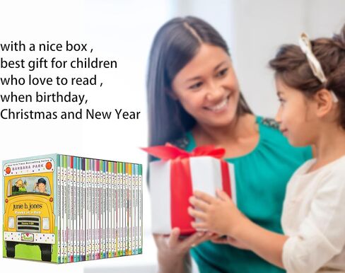 مجموعة Junie B. Jones 1-28 مجموعة غلاف ورقي محاصر مجموعة Junie B Jones 28 مع صندوق in Kuwait