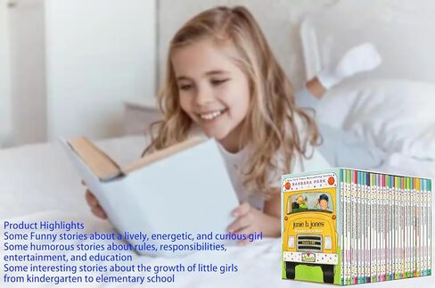 مجموعة Junie B. Jones 1-28 مجموعة غلاف ورقي محاصر مجموعة Junie B Jones 28 مع صندوق in Kuwait