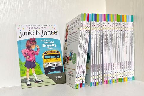 مجموعة Junie B. Jones 1-28 مجموعة غلاف ورقي محاصر مجموعة Junie B Jones 28 مع صندوق in Kuwait